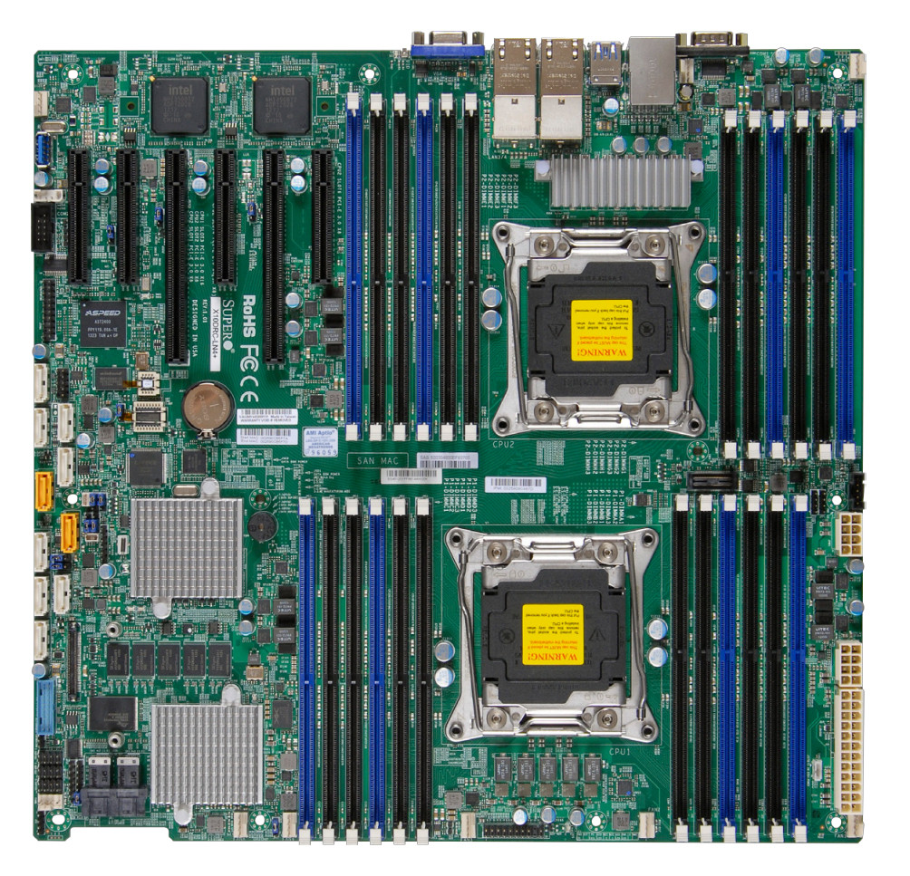 q_QAh0DIKU6ZJ0QKbiz6jg.c-r__47225.1708127248-1.jpg MBD-X10DRC-LN4+-O | Supermicro | X10DRC-LN4+ Intel? C612 LGA 2011 (Socket R) ATX - Image 1