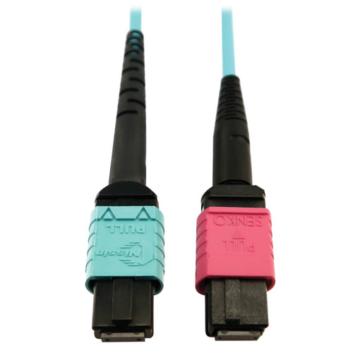 qlxjfPVUkEehfaiaWaDmXA.c-r__93370.1708129135.jpg N846D-05M-24DAQ | Tripp Lite | fiber optic cable 196.9" (5 m) MTP OFNP OM4 Aqua color - Image 1