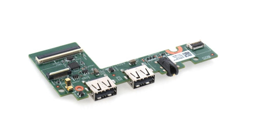 s-l1600__11691.1746469743.jpg MH4F6 | Dell | Inspiron 11 3168 USB Audio Port I/O Circuit Board - Image 1