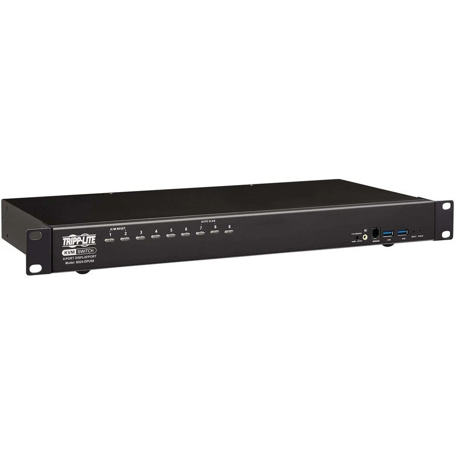 s-l1600__17595.1772478541.jpg B024DPU08 | Tripp Lite | DisplayPort USB KVM Switch 8-Port Audio/Video - Image 1
