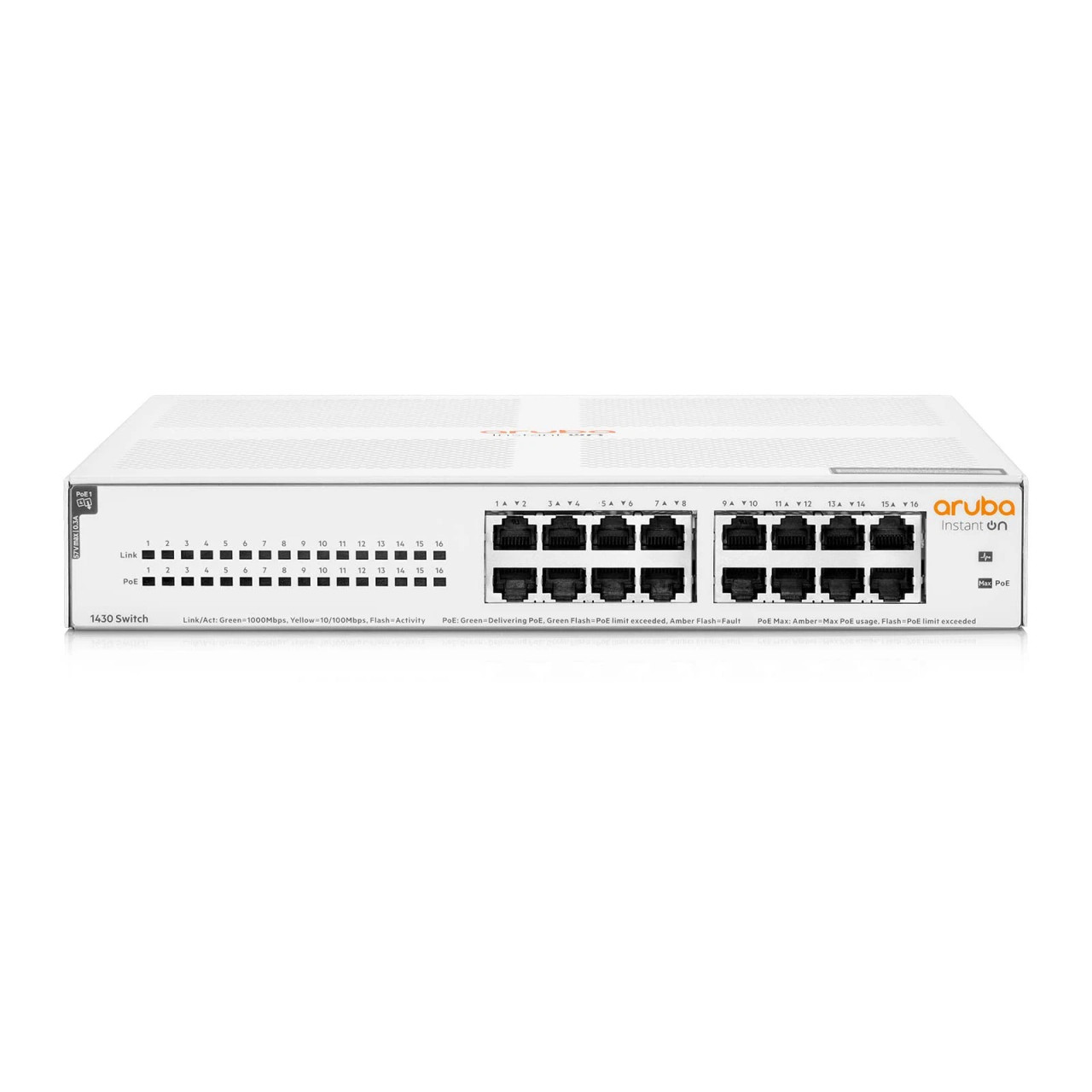 s-l1600__26625.1772478657.jpg R8R48A#ABA | HP | Networking Instant On 1430 16G Class4 PoE 124W Switch - Image 1