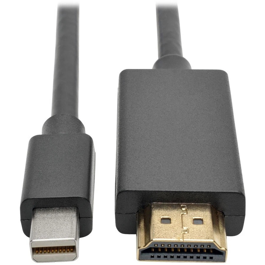 s-l1600__34384.1772479361.jpg P586003HDMI | Tripp Lite | 3ft Mini DisplayPort to HDMI Adapter Cable - Image 1