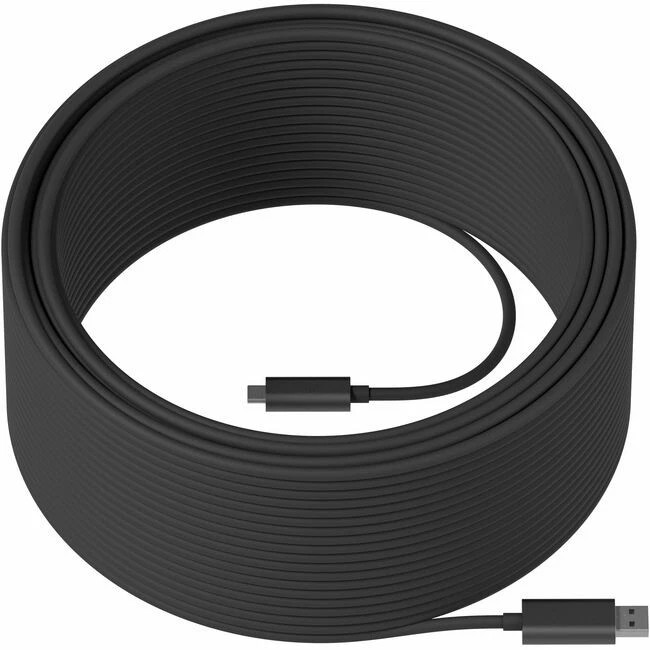 s-l1600__42446.1772479379.jpg 939001805 | Logitech | 45M Strong USB 45m Active Optical USB 3.2 Cable - Image 1