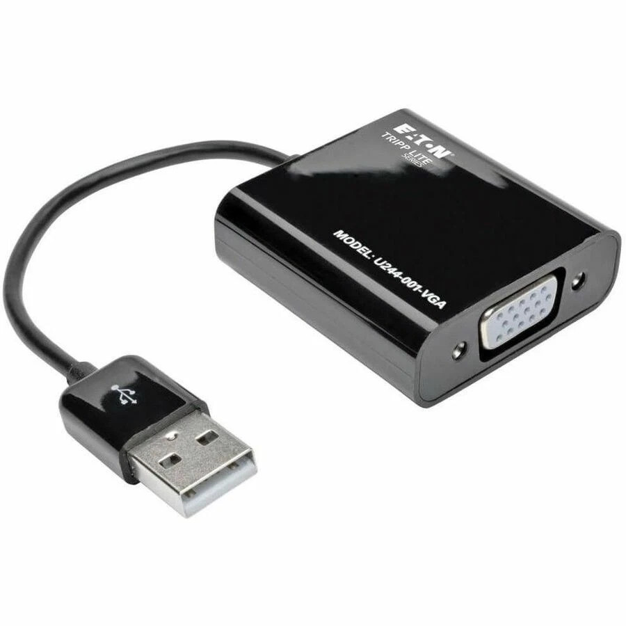 s-l1600__46042.1772479439.jpg U244001VGA | Tripp Lite | USB 2.0 to VGA Dual/Multi-Monitor Video Graphics Card Adapter - Image 1