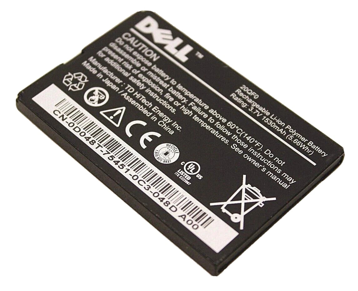 s-l1600__62220.1746469778.jpg D048T | Dell | Battery Primary 1530Mah Streak 20QF0 - Image 1