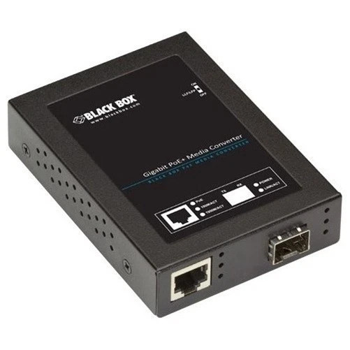 s-l1600__70000.1772478939-1.jpg LPS535ASFP | Black Box | Gigabit PoE+ PSE Media Converter - Image 1
