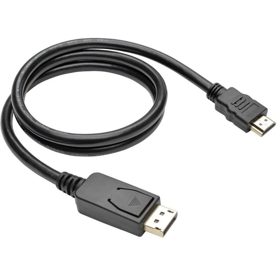 s-l1600__77007.1772479341.jpg P582003V2 | Tripp Lite | 3ft DisplayPort 1.2 to HD Adapter Cable - Image 1