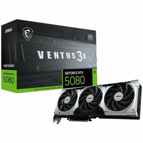 s-l1600__80892.1772478273.jpg G508016V3CP | MSI | RTX 5080 16G VENTUS 3X OC PLUS 16GB GDDR7 Graphics Card - Image 1