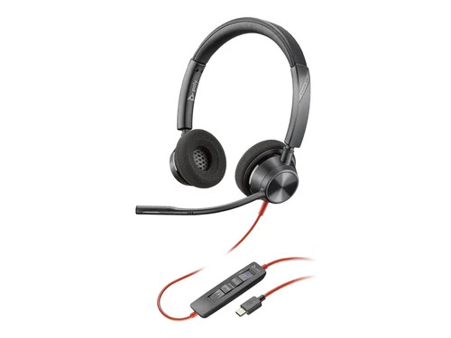 s-l500__04883.1772478065-1.jpg 8M3V1AA-ABA | Plantronics | Poly Blackwire 3320 Microsoft Teams Headset +USB-C/A Adapter TAA - Image 1