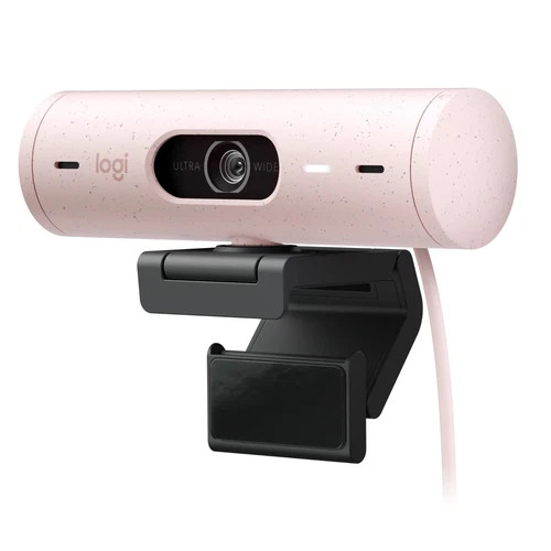 s-l500__05391.1772478098.jpg 960001432 | Logitech | BRIO 500 Webcam 4 Megapixel 60 fps Rose USB Type C - Image 1
