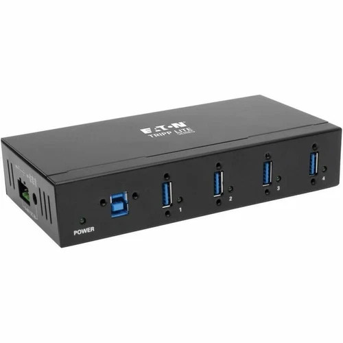 s-l500__08092.1772479445.jpg U360004IND | Tripp Lite | 4-Port Industrial USB 3.0 SuperSpeed Hub 15KV ESD ImmUnity Metal - Image 1