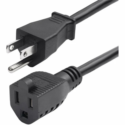 s-l500__12713.1772476846.jpg 231A-8A00-POWER-CORD | StarTech | 10ft 3m Power Extension Cord - Image 1