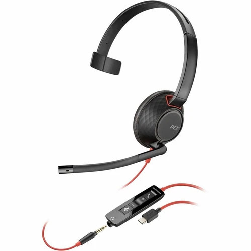 s-l500__27316.1772478012-1.jpg 8M3W7AA#ABA | Plantronics | Blackwire C5210 USB-C Headset + Inline Cable - Image 1
