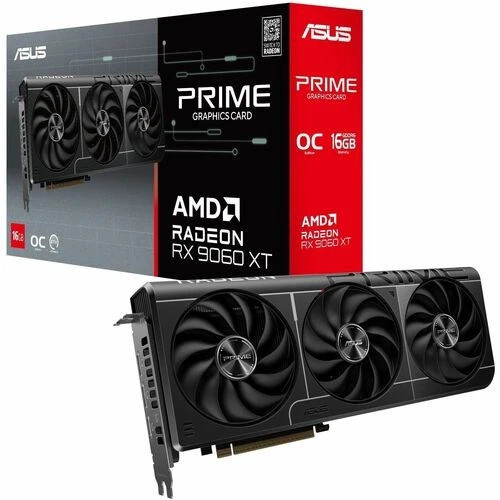 s-l500__29506.1769105171.jpg PRIME-RX9060XT-O16G | ASUS| AMD Radeon 9060 XT Graphic Card 16GB GDDR6 - Image 1