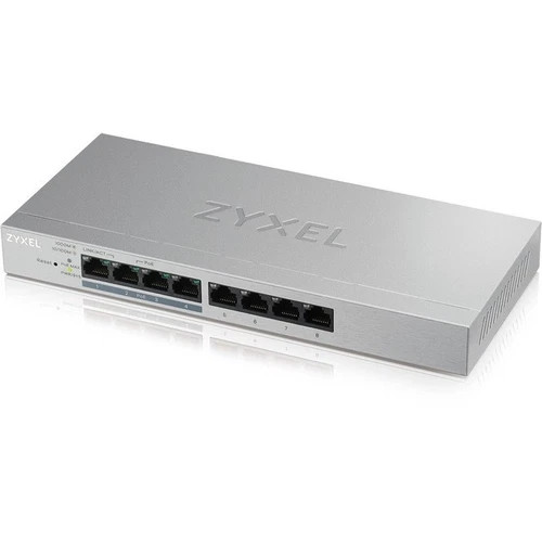 s-l500__30071.1772478586.jpg GS1200-8HP | Zyxel | 8-port GbE Web Managed PoE Switch - Image 1