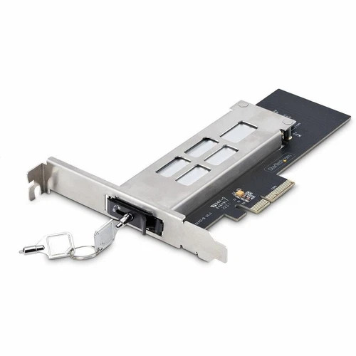 s-l500__36822.1772476949.jpg M2REMOVABLEPCIEN1 | StarTech | M.2 NVMe SSD to PCIe x4 Mobile Rack Backplate - Image 1