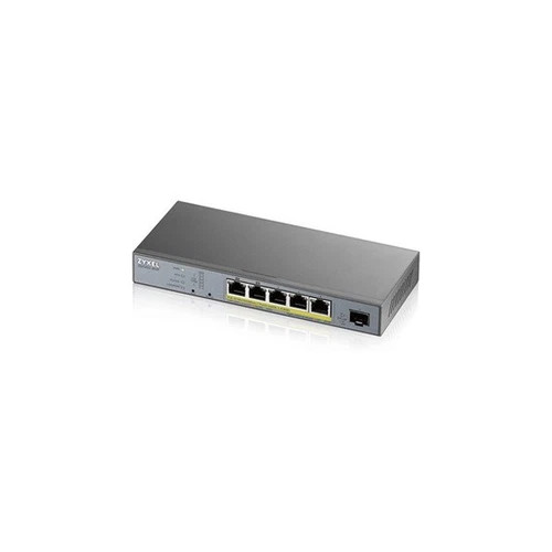 s-l500__42327.1772478652.jpg GS1350-6HP | Zyxel | 5-Port Gigabit Smart Nebula Cloud Managed PoE Switch - Image 1