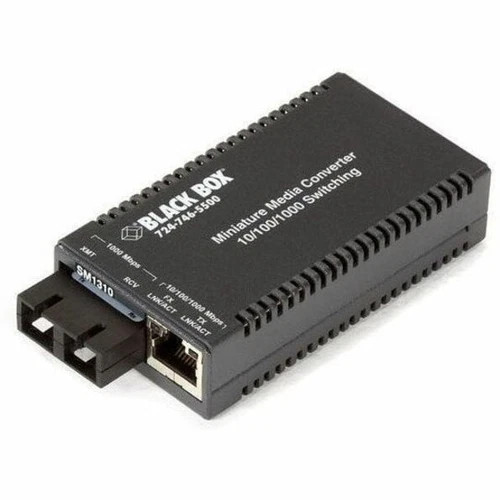 s-l500__47180.1772478738.jpg LGC121A-R4 | Black Box | Network MultiPower Miniature Transceiver/Media Converter - Image 1