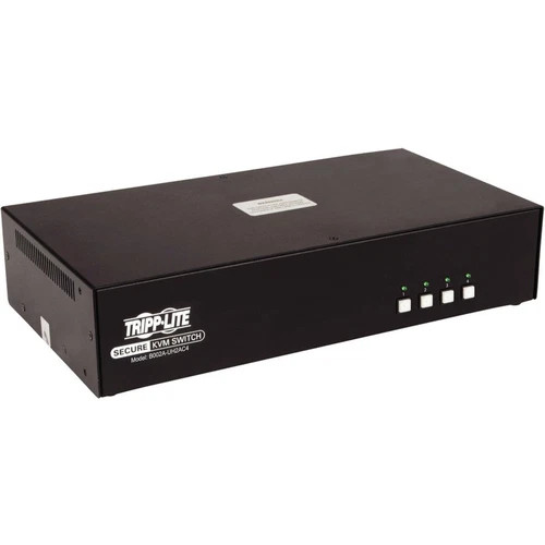 s-l500__49702.1772478536.jpg B002AUH2AC4 | Tripp Lite | 4-Port Dual-Monitor Secure KVM Switch TAA - Image 1