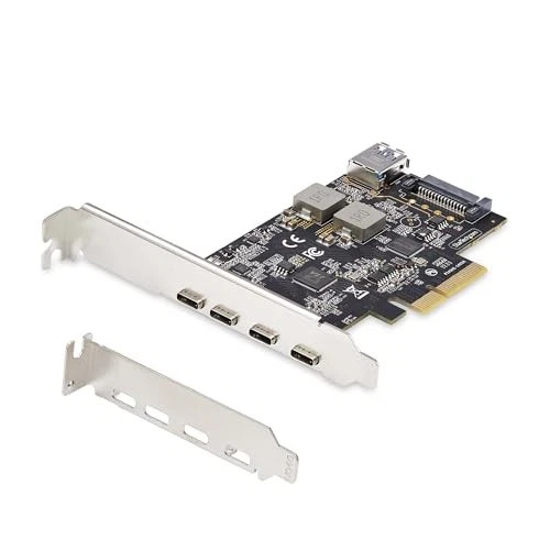s-l500__52281.1772476942.jpg PS4C3IA3-USB-C-CARD | StarTech | 5-Port USB PCIe Card - Image 1
