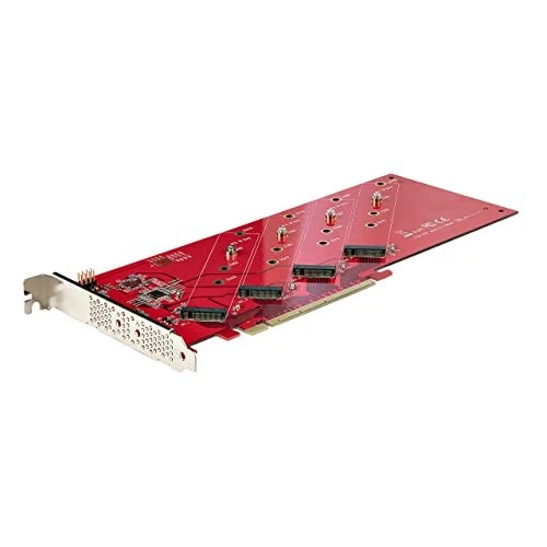 s-l500__56438.1772476945.jpg QUAD-M2-PCIE-CARD-B | StarTech | Quad M.2 PCIe Adapter Card - Image 1