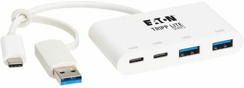 s-l500__62686.1772479193-1.jpg U460-004-2A2C-3 | Eaton | 4-Port USB-C Hub USB 3.2 Gen 2 10 Gbps - Image 1