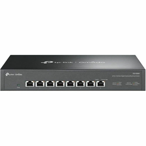 s-l500__62892.1772478649.jpg DS1008X | TP-Link | Omada 8-Port 10G Unmanaged Desktop/Rackmount Switch - Image 1
