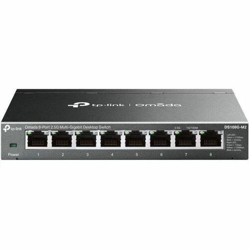 s-l500__63137.1772478631.jpg DS108G-M2 | TP-Link | Omada 8-Port 2.5G Multi-Gigabit Desktop Switch - Image 1