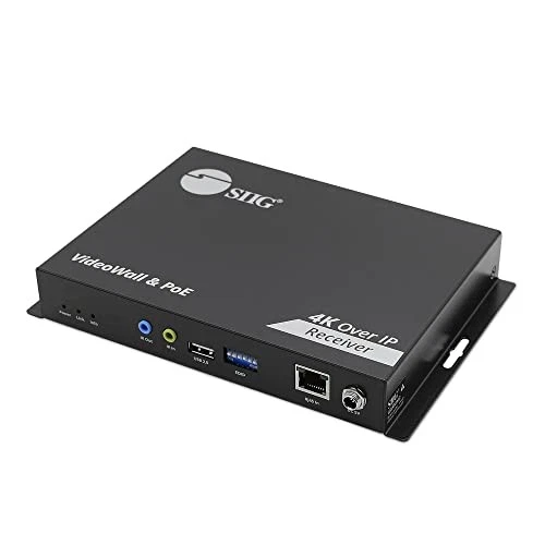 s-l500__65627.1772478825.webp CE-H27G11-S1 | SIIG | 4K 60Hz 18Gbps HDMI over IP Matrix Receiver 396ft TAA Compliant - Image 1