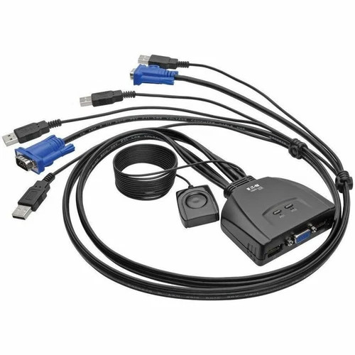 s-l500__72017.1772478529.jpg B032VU2 | Tripp Lite | 2-Port USB/VGA Cable KVM Switch - Image 1