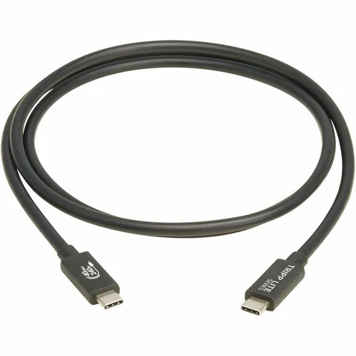 s-l500__74597.1772479329.jpg U521-1P2M-BK | Tripp Lite | USB-C 8K 60 Hz 1.2m USB4 40Gbps Cable - Image 1