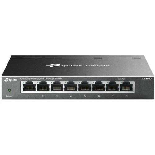 s-l500__75977.1772478622.jpg DS108G | TP-Link | DS105G Omada 8-Port Gigabit Desktop Switch - Image 1