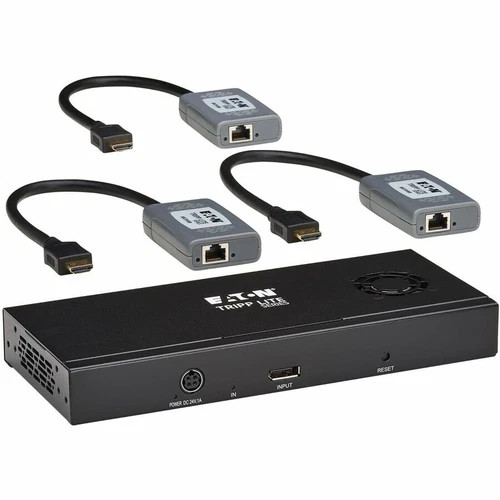 s-l500__80878.1772478823-1.jpg B156E003H8KK | Tripp Lite | 3-Port DisplayPort to HDMI Splitter/Extender Kit over Cat6 TAA - Image 1