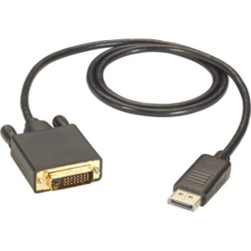 s-l500__81662.1772479320.jpg EVNDPDVI0015MM | Black Box | DisplayPort to DVI Male to Male Cable - Image 1