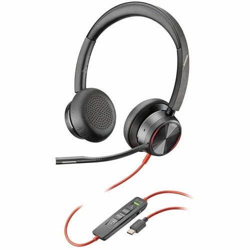 s-l500__90327.1772478071-1.jpg 8X225AA | Plantronics | Poly Blackwire 8225 Stereo Microsoft Teams USB-C Headset + USB-C/A - Image 1