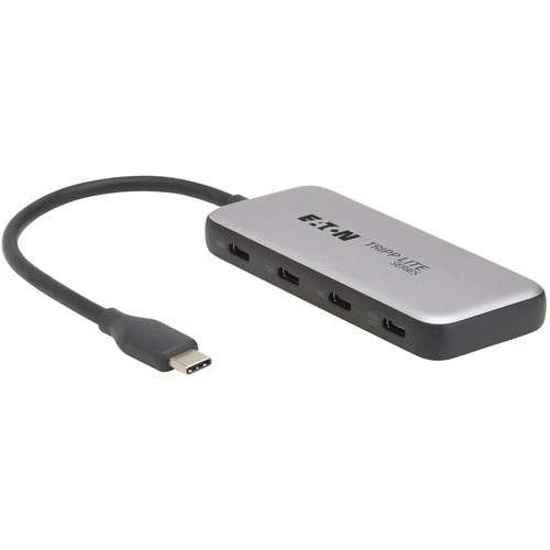 s-l500__96054.1772479349.jpg U460-004-4C-G2C | Tripp Lite | 4-Port USB-C Hub 10 Gbps 100w Pd Tb3 Gry - Image 1