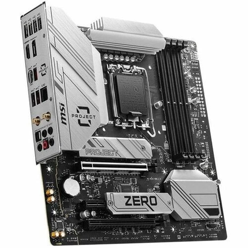 s-l500__96822.1772478372-1.jpg B760M | MSI | PROJECT ZERO Gaming Desktop Motherboard - Image 1