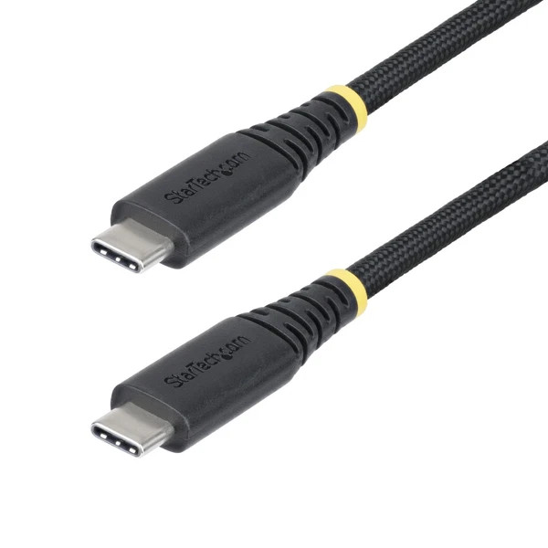 s-l600__06106.1772479403.jpg S2CEPR10F-USB-CABLE | StarTech | 10ft 3m USB-C 240W PD EPR Dual-Layer Charging Cable - Image 1