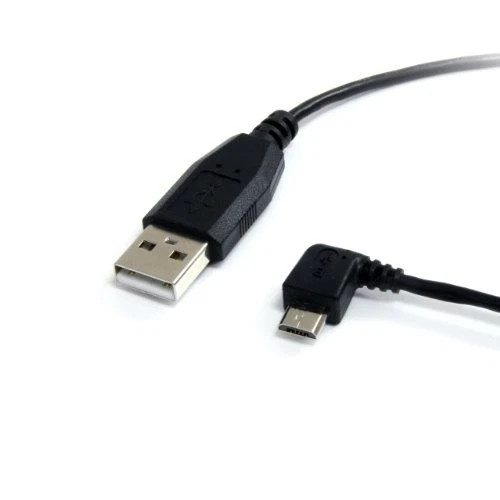s-l600__06609.1772479374.jpg UUSBHAUB1LA | StarTech | A To Left Angle Micro B Type A Male USB Cable - Image 1
