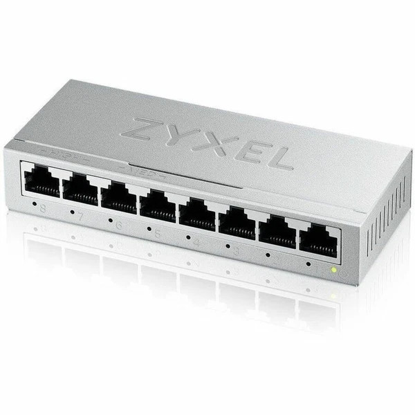 s-l600__06923.1772478574.jpg GS108BV5 | Zyxel | 8-Port Gigabit Desktop Switch - Image 1