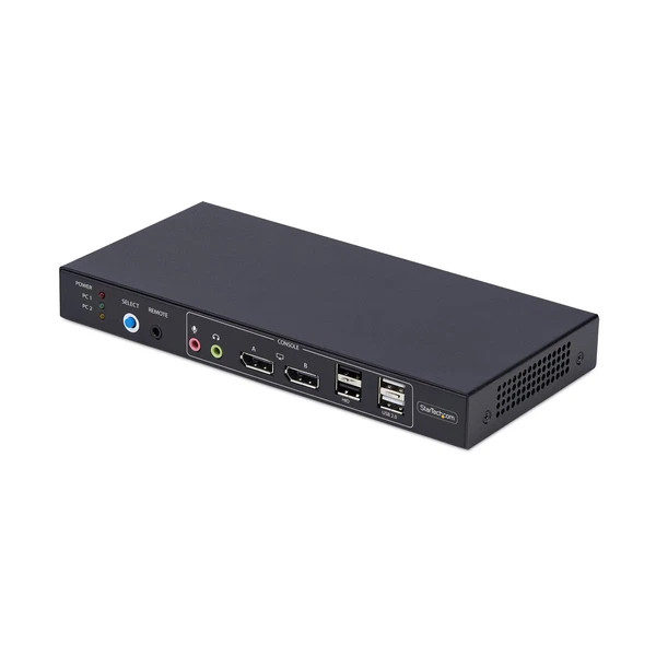 s-l600__08008.1772478539.jpg P2ADD121D-KVM-SWITCH | StarTech | 2-Port Dual-Monitor DisplayPort KVM Switch - Image 1
