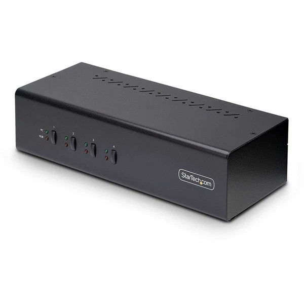 s-l600__14368.1772478540.jpg P4DD46A2-KVM-SWITCH | StarTech | 4-Port Dual-Monitor DisplayPort KVM Switch - Image 1