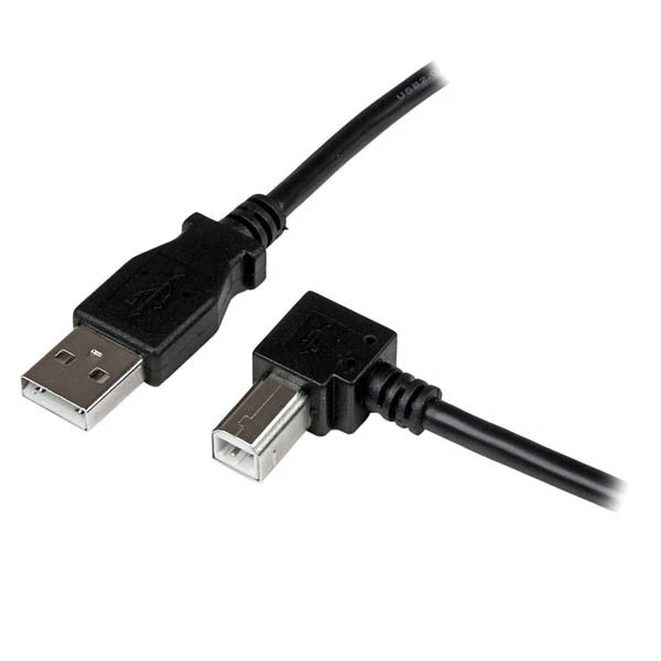 s-l600__14939.1772479313.jpg USBAB2MR | StarTech | 2m USB 2.0 A to Right Angle B Cable - Image 1