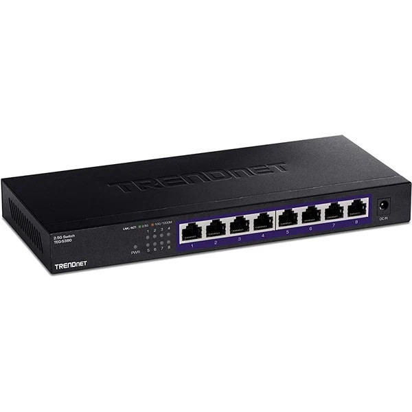 s-l600__16796.1772478607.jpg TEGS380 | TRENDnet | 8-Port Unmanaged 2.5G Ethernet Switch - Image 1