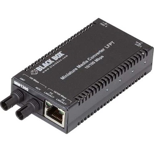 s-l600__21556.1772478959-1.jpg LHC013AR4 | Black Box | MultiPower Miniature Transceiver/Media Converter - Image 1