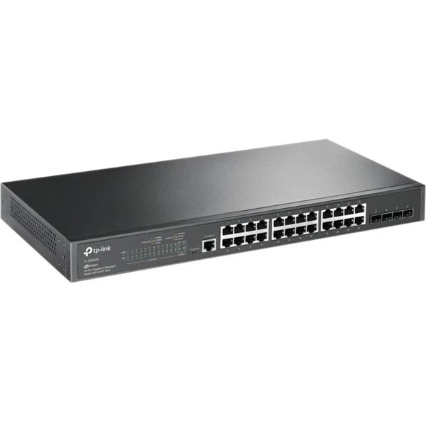 s-l600__25466.1772478626.jpg TLSG3428 | TP-Link | JetStream 24-Port Gigabit L2 Managed Switch - Image 1