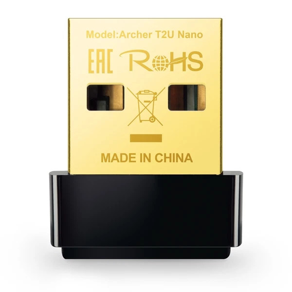 s-l600__27794.1772478232.jpg ARCHERT2UNANO | TP-Link | Archer T2U Nano IEEE 802.11ac Dual Band Wi-Fi Adapter - Image 1