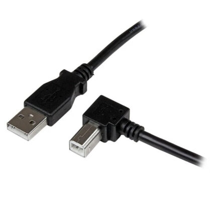USBAB1MR | StarTech | 1m USB 2.0 A to Right Angle B Cable