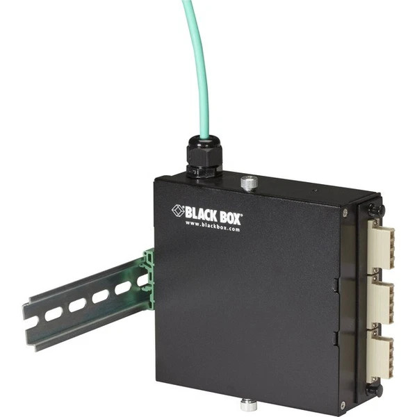 s-l600__31495.1772479525.jpg JPM398A | Black Box | Wallmount Mini Din Rail Fiber Enclosure - Image 1
