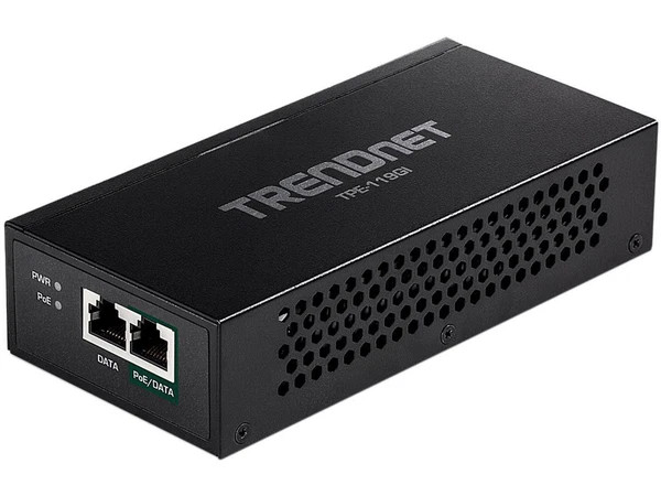 s-l600__33036.1772479452.jpg TPE119GI | TRENDnet | Gigabit PoE++ Injector Convert A Non-PoE Port To A PoE++ Gigabit Port - Image 1